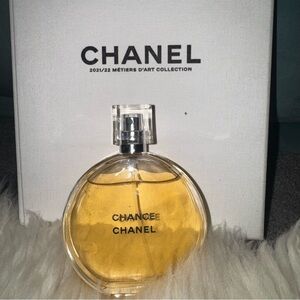 CHANEL Chance Eau de Parfum - Amber Gold Bottle